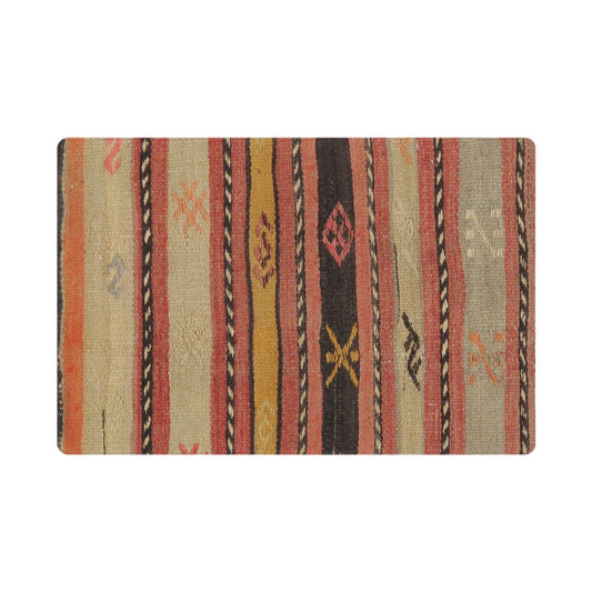 Canvello Canvello Vintage Turkish Kilim Multi Color Accent Pillow Cover - 16" x 24"