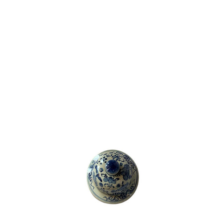 Canvello Contemporary Extra Large Chinese Blue and White Ginger Jar