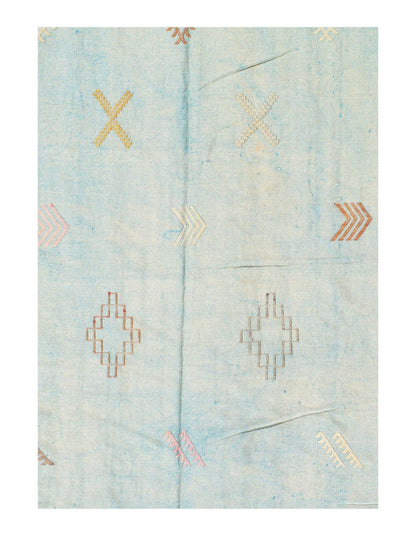 Canvello Fine Hand Knotted Flat Weave Moroccan 4'3'' X 7'7''