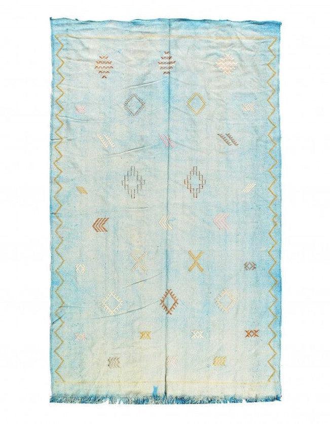 Canvello Fine Hand Knotted Flat Weave Moroccan 4'3'' X 7'7''