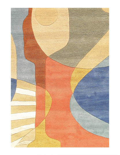 Canvello Fine Hand Tufted Abstract rug - 5' X 8'