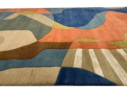 Canvello Fine Hand Tufted Abstract rug - 5' X 8'