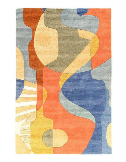Canvello Fine Hand Tufted Abstract rug - 5' X 8'