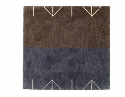 Canvello Fine Hand Tufted Modern rug 3'1'' X 3'3''