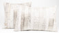 Canvello Genuine Cowhide Leather Decorative Throw Pillows - Handmade Patchwork Boho Accent Pillows For Sofa, Couch, Bed, Chair - Western Southwestern Farmhouse Pillow Covers With Feather Down Insert Included