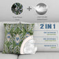 Canvello Handmade Green Pillows For Couch | 20 x 20 in (50 x 50 cm)