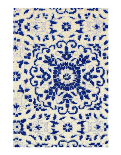 Canvello Light Blue Modern Rug - 3' X 5'