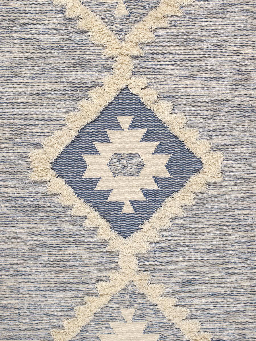 Canvello Modern Cotton & Wool Area Rug- 8' X 10'