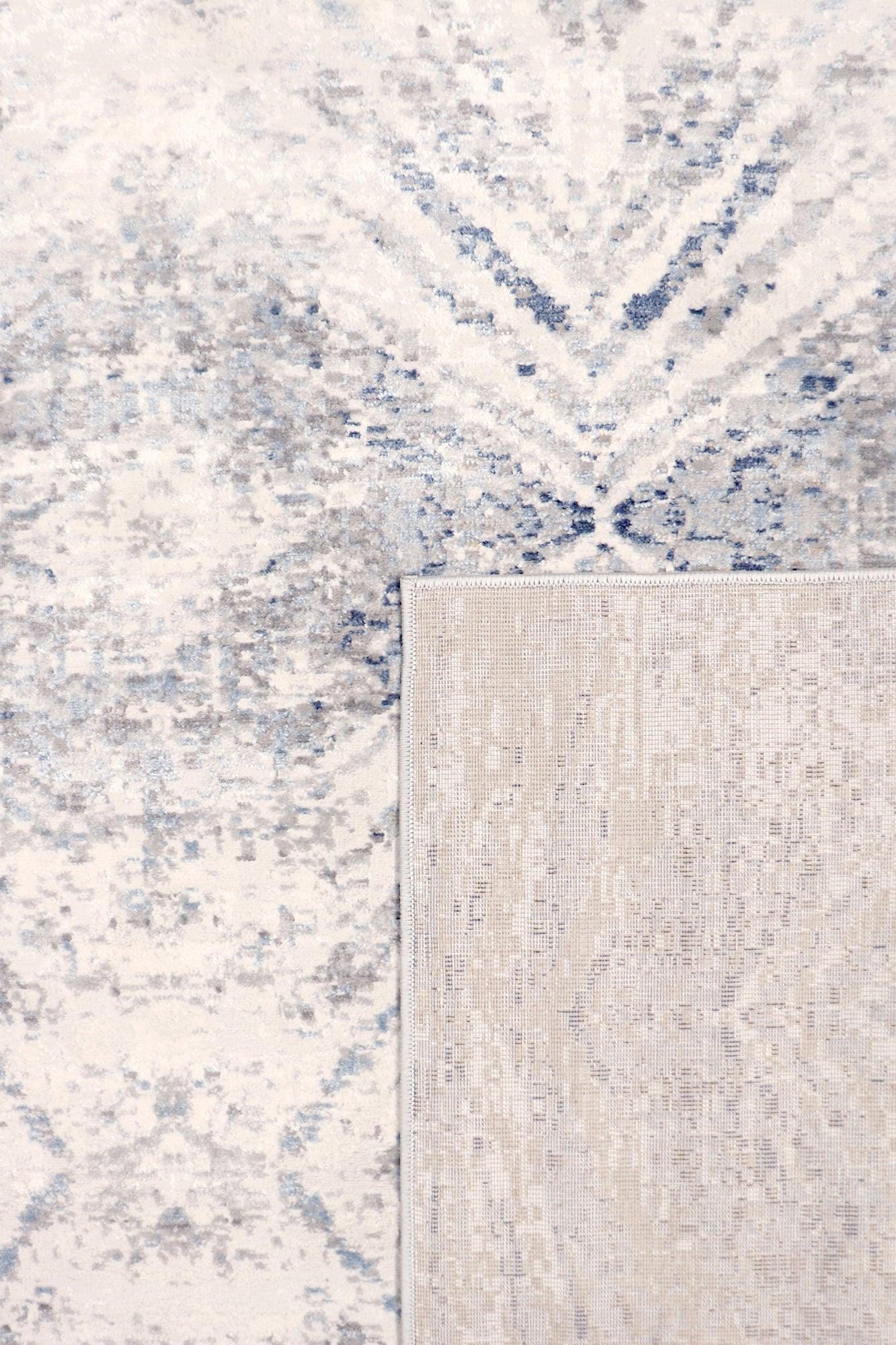 Canvello Modern Design Power Loom Area Rug- 4' X 6'