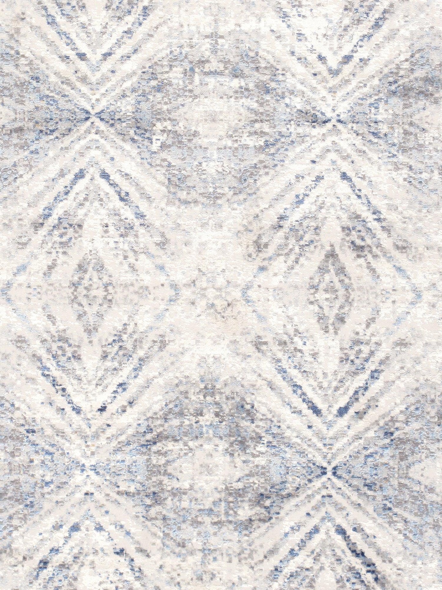 Canvello Modern Design Power Loom Area Rug- 4' X 6'