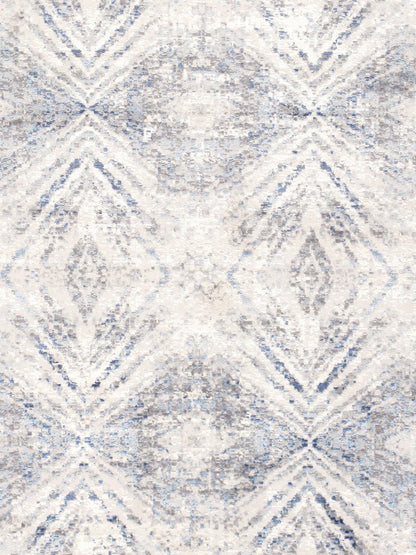 Canvello Modern Design Power Loom Area Rug- 4' X 6'