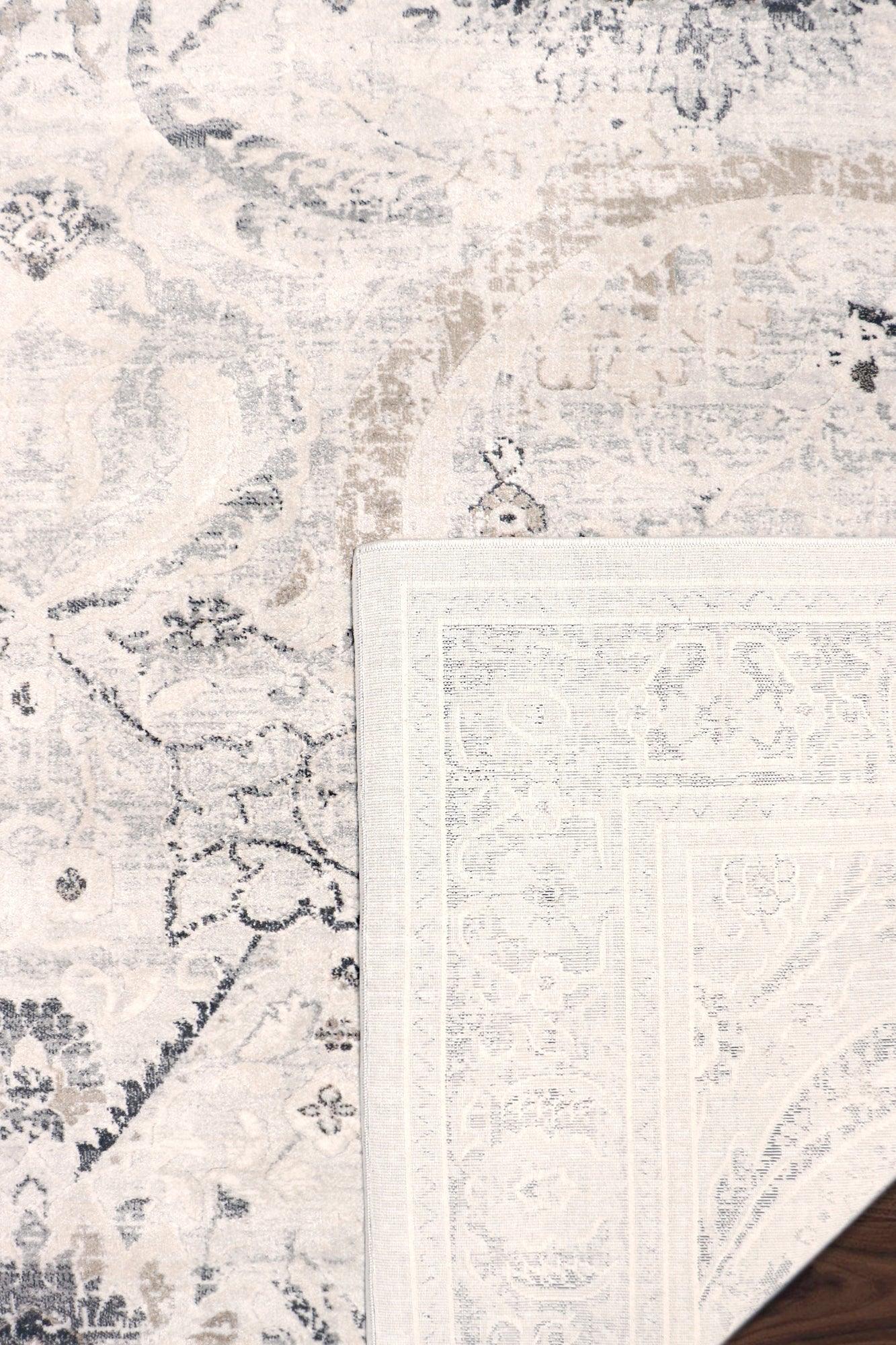 Canvello Modern Design Power Loom Area Rug- 8' X 10'