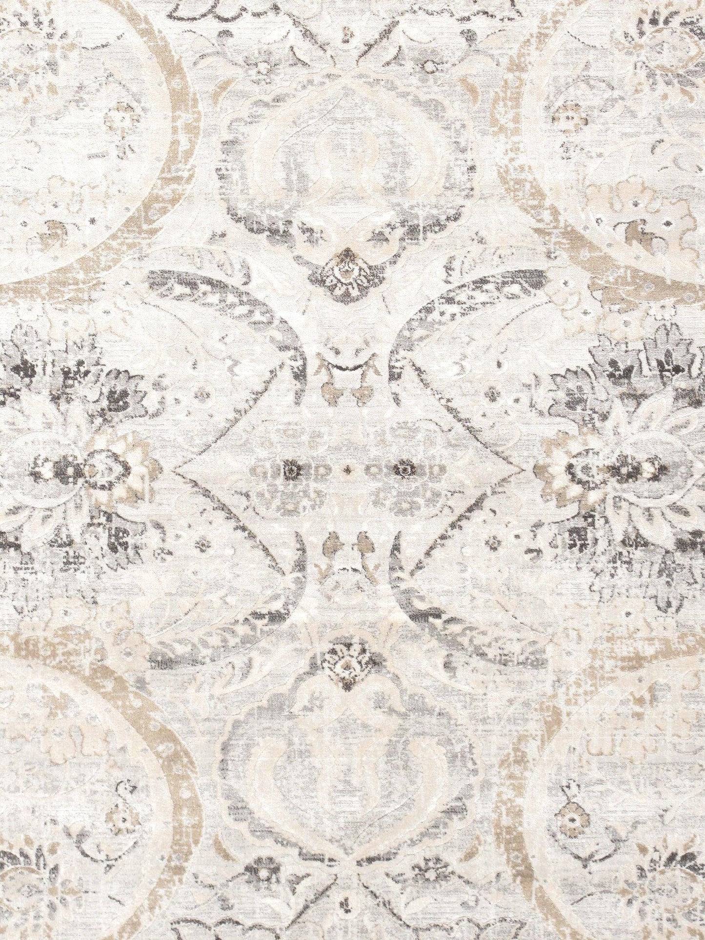 Canvello Modern Design Power Loom Area Rug- 8' X 10'