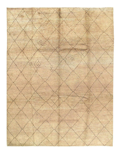 Canvello Modern Moroccan Rug - 9′ X 12'