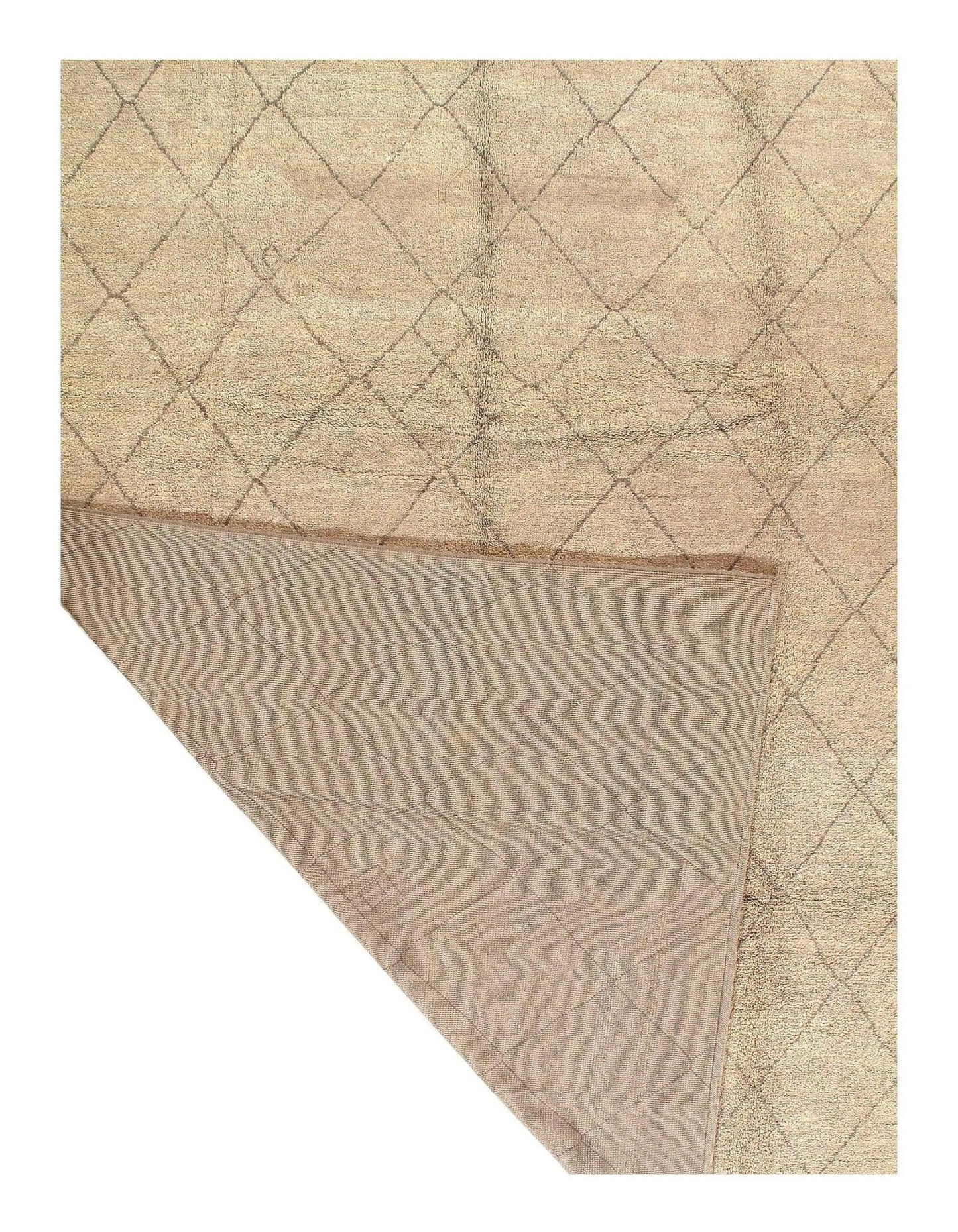 Canvello Modern Moroccan Rug - 9′ X 12'