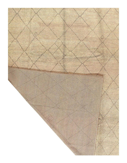 Canvello Modern Moroccan Rug - 9′ X 12'