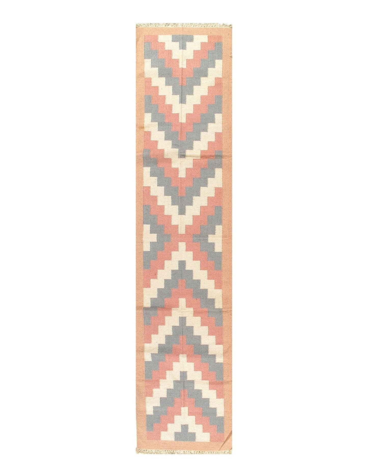 Canvello Multi Color Hand Woven Runner 2'9'' X 11'9''