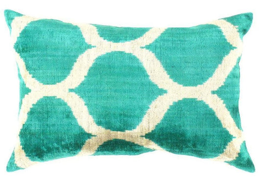 Canvello Turkish Green Velvet Throw Pillows - TI 145