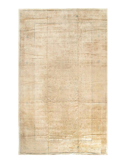 Canvello Vintage Early 20th Beige Indo Lar Rug - 12' X 20'7''