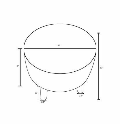 Jasaan Stool Ottoman